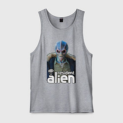 Мужская майка Resident alien