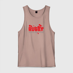 Мужская майка Регби в моей крови