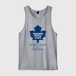 Мужская майка Toronto Maple Leafs are coming Торонто Мейпл Лифс