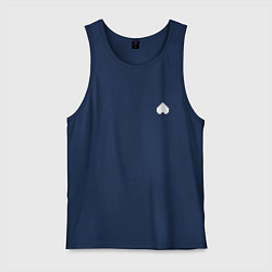 Майка мужская хлопок Душа Монстра, цвет: тёмно-синий