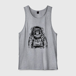 Мужская майка Monkey Astronaut