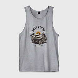 Мужская майка Путешествие на джипе