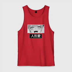 Мужская майка Фарфоровая кукла взгляд Marin Kitagawa