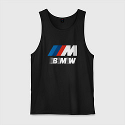 Майка мужская хлопок BMW BMW FS, цвет: черный
