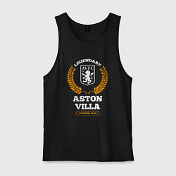 Мужская майка Лого Aston Villa и надпись Legendary Football Club