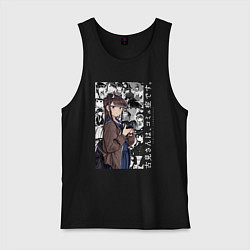 Мужская майка КОМИ-САН У КОМИ ПРОБЛЕМЫ С ОБЩЕНИЕМ