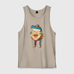 Мужская майка Пряничная лягушка