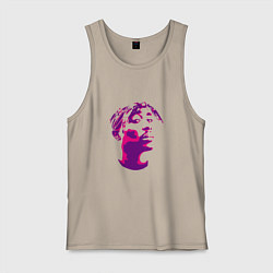 Мужская майка 2pac in pink