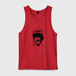 Майка мужская хлопок Кидис, цвет: красный