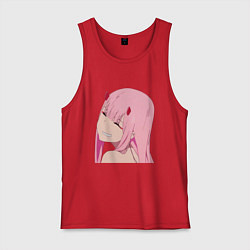 Мужская майка Zero Two крупный план