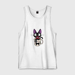 Майка мужская хлопок Nyanpire, цвет: белый