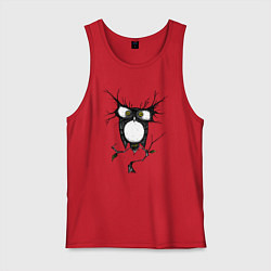 Мужская майка Сова и безумие