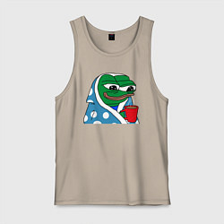 Мужская майка Frog Pepe мем