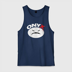 Мужская майка Onyx logo white