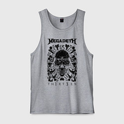 Мужская майка Megadeth Thirteen