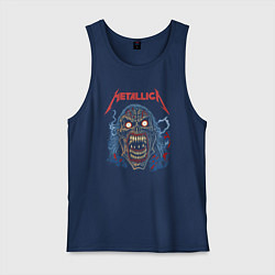 Мужская майка Metallica skull