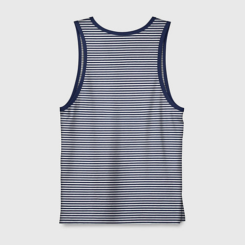 Мужская майка Revolution hero / Синяя тельняшка – фото 2