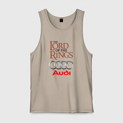 Мужская майка Audi - властелин колец