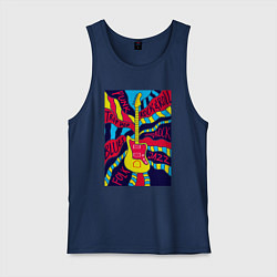 Мужская майка Гитара и стили музыки