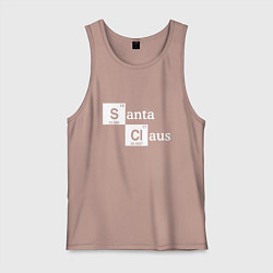 Мужская майка Santa Claus chemistry