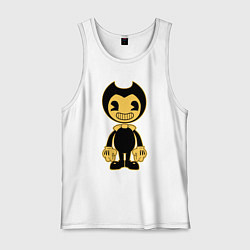 Майка мужская хлопок Bendy and the Ink Machine, цвет: белый