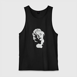 Майка мужская хлопок Monroe, цвет: черный