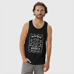 Майка мужская хлопок Motorhead в стиле Jack Daniels, цвет: черный — фото 2