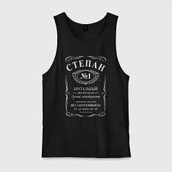 Мужская майка Степан в стиле Jack Daniels