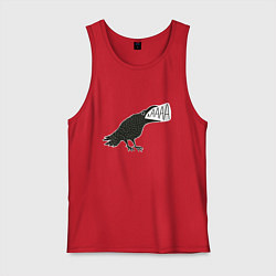 Мужская майка Кричащая ворона