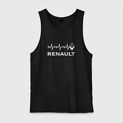 Мужская майка Renault в сердце