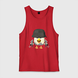 Мужская майка Chicken Gun в каске
