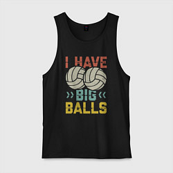 Мужская майка У меня большие шары