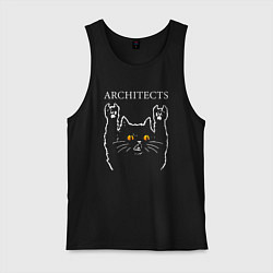 Мужская майка Architects rock cat