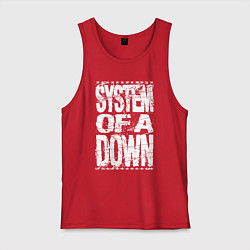 Мужская майка System of a down - stencil