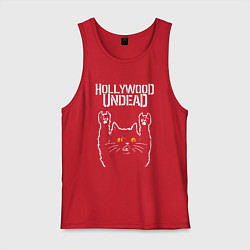 Мужская майка Hollywood Undead rock cat