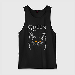 Мужская майка Queen rock cat