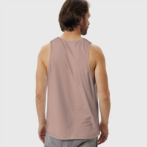 Мужская майка Ай хоширо - витраж / Пыльно-розовый – фото 4