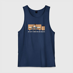 Мужская майка Here We Go Again