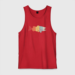 Мужская майка Color fish