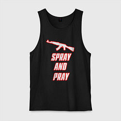 Мужская майка Spray and play