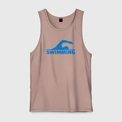 Мужская майка Swimming sport