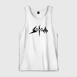 Майка мужская хлопок Sodom, цвет: белый