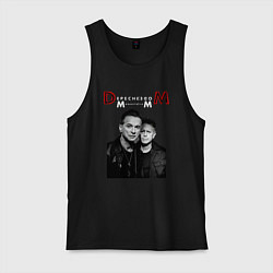 Майка мужская хлопок Depeche Mode 2023 Memento Mori - Dave & Martin 09, цвет: черный