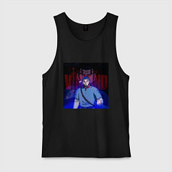 Майка мужская хлопок Сага о Винланде, цвет: черный