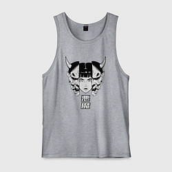 Мужская майка Маска демона Они