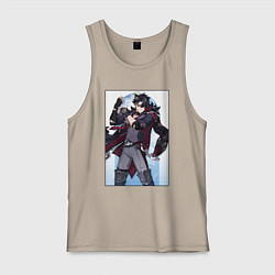 Мужская майка Ризли Геншин импакт