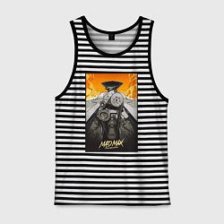 Мужская майка Безумный Макс - мотор