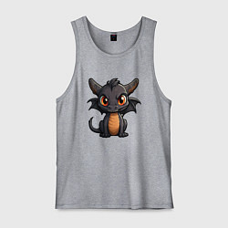 Мужская майка Дракончик чудо с крыльями