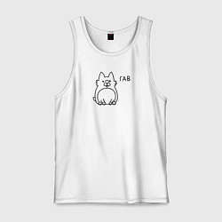 Мужская майка Пёсик гав