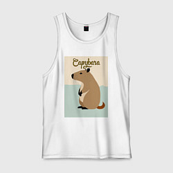 Мужская майка Капибара в стиле Джона Классена